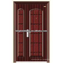 Mejor precio de una y media hoja de puerta de entrada puertas de KKD-555B de marca de fábrica superior China KKD